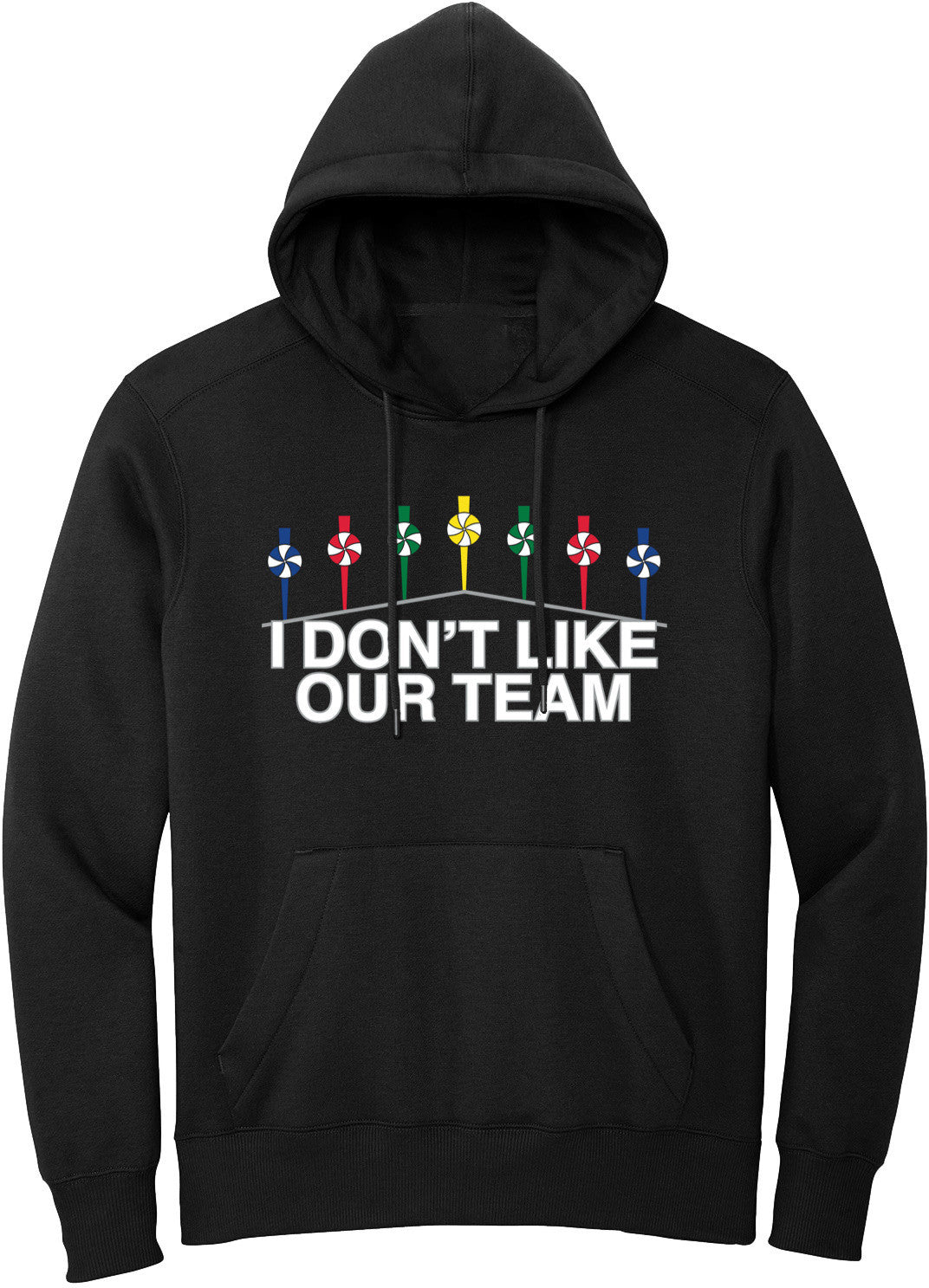 OBVIOUS SHIRTS Merch I Don't Like Our Team Hoodie Gifts For Brother - Thriftgiftshop