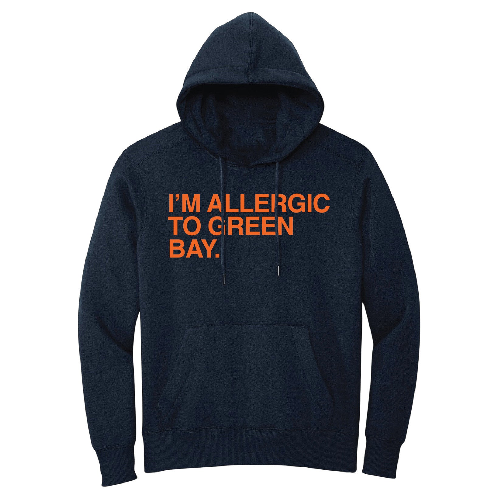 OBVIOUS SHIRTS Merch I'M Allergic To Green Bay Hoodie Gifts For Father - Thriftgiftshop