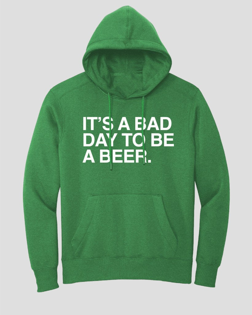 OBVIOUS SHIRTS Merch It's A Bad Day To Be A Beer Hoodie Gift Ideas For Him - Thriftgiftshop