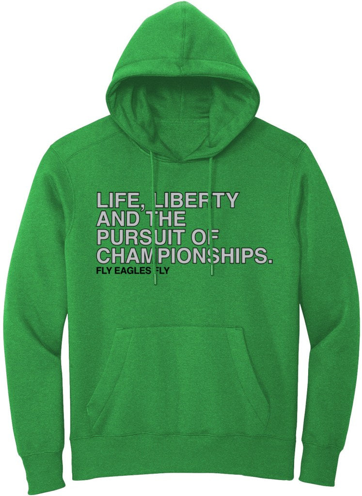 OBVIOUS SHIRTS Merch Life Liberty And The Pursuit Of Championships Hoodie Gift Ideas For Him - Thriftgiftshop