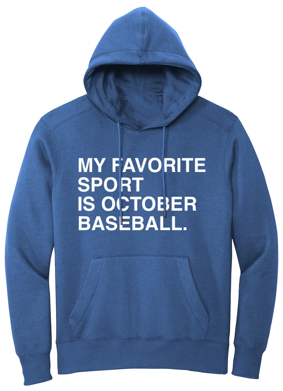 OBVIOUS SHIRTS Merch My Favorite Sport Is October Baseball Hoodie Presents For Baseball Lovers - Thriftgiftshop