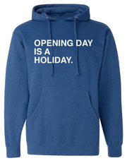 OBVIOUS SHIRTS Merch Opening Day Is A Holiday Hoodie Present For Husband - Thriftgiftshop