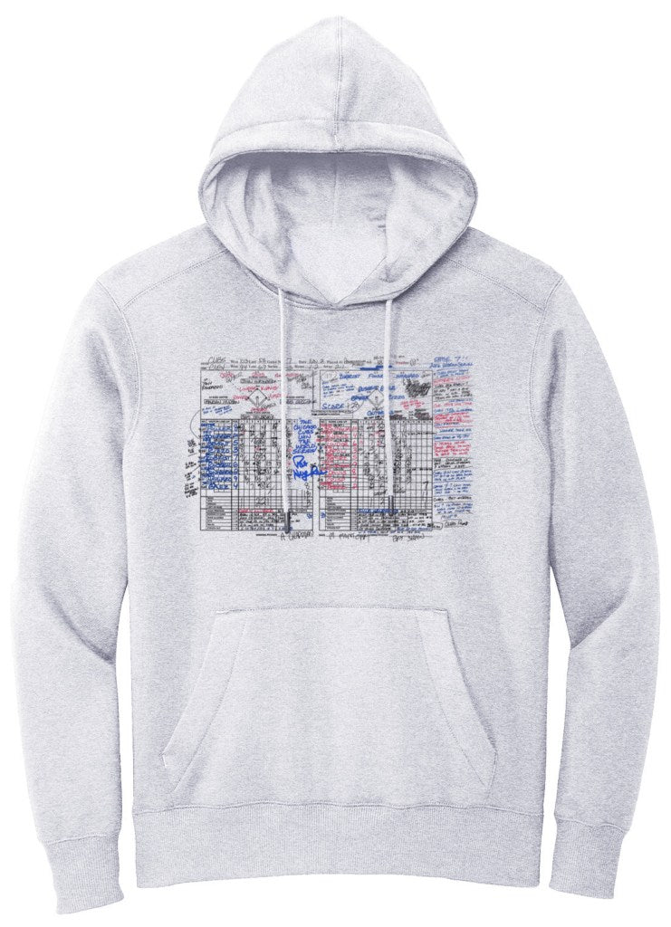 OBVIOUS SHIRTS Merch Pat Hughes Game 7 Scorecard Hoodie Present For Him - Thriftgiftshop