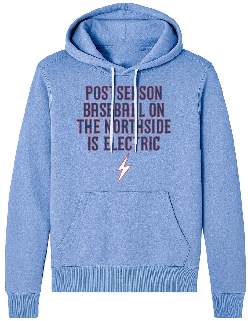 OBVIOUS SHIRTS Merch Postseason Baseball Is Electric Hoodie Best Gifts For Baseball Lovers - Thriftgiftshop