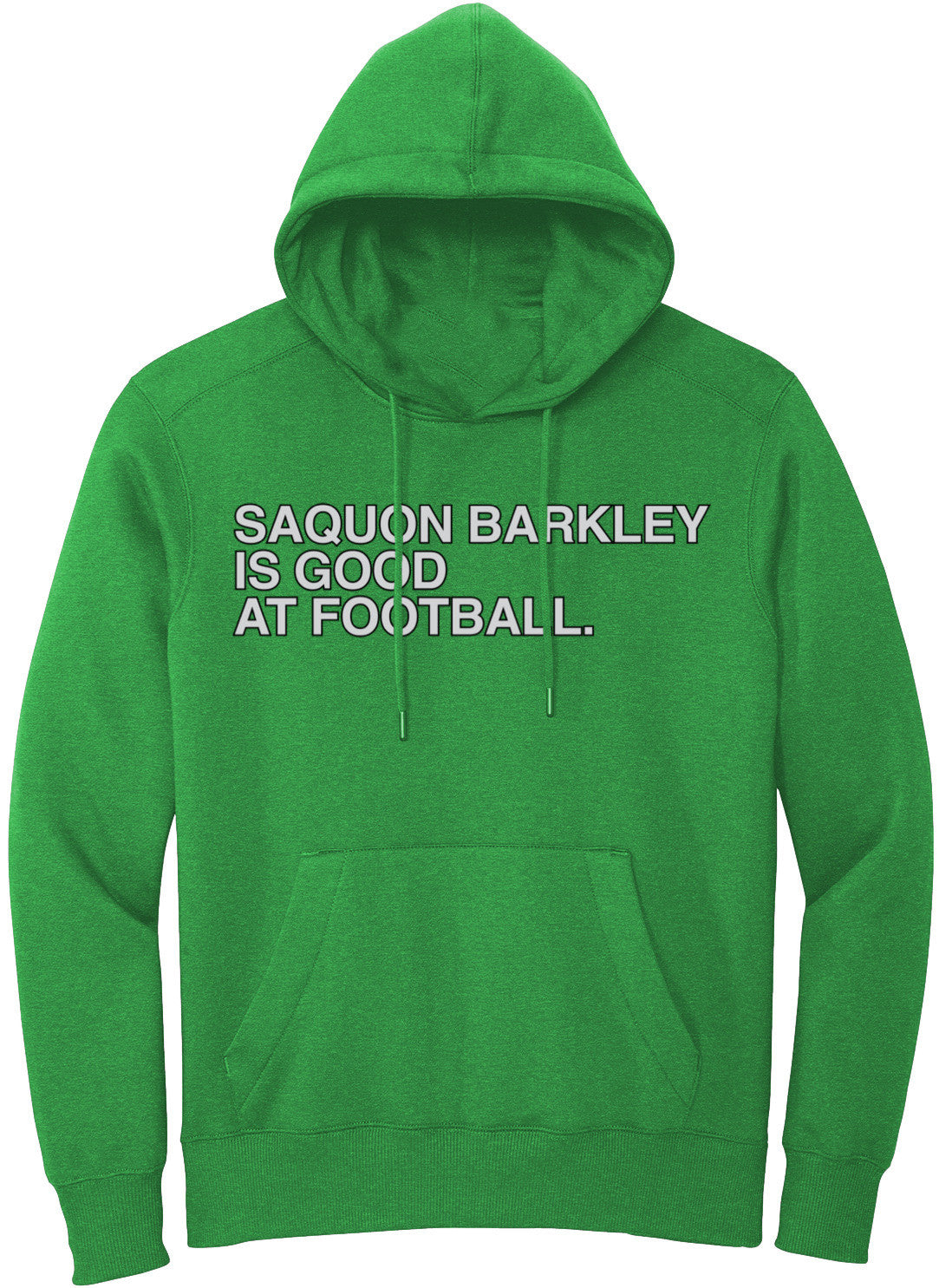 OBVIOUS SHIRTS Merch Saquon Barkley Is Good At Football Hoodie Gift Ideas For Football Lovers - Thriftgiftshop