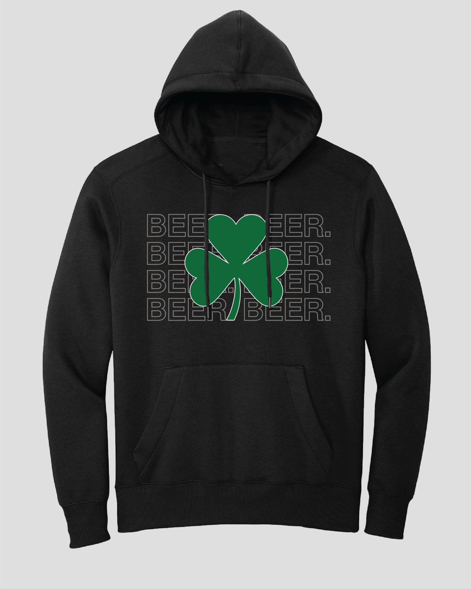 OBVIOUS SHIRTS Merch Shamrock And Beers Hoodie Unique Gift For Dad - Thriftgiftshop