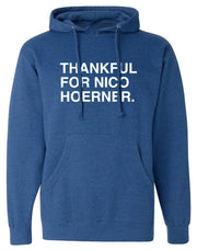 OBVIOUS SHIRTS Merch Thankful For Nico Hoerner Hoodie Presents For Boyfriend - Thriftgiftshop