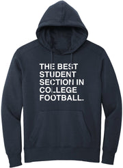 OBVIOUS SHIRTS Merch The Best Student Section In College Football Hoodie Football Lovers Gifts - Thriftgiftshop