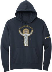 OBVIOUS SHIRTS Merch Touchdown Jesus Hoodie Great Gifts For Father - Thriftgiftshop