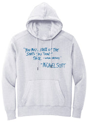 OBVIOUS SHIRTS Merch You Miss 100 Of The Shots You Don't Take Quote Hoodie Husband Gifts - Thriftgiftshop