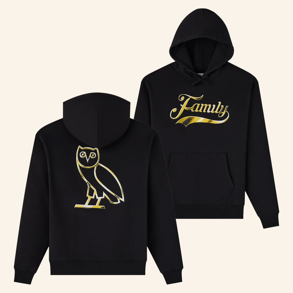 October's Very Own Merch Chrome Family Hoodie OVO Hoodie Dad Christmas Gifts - Thriftgiftshop