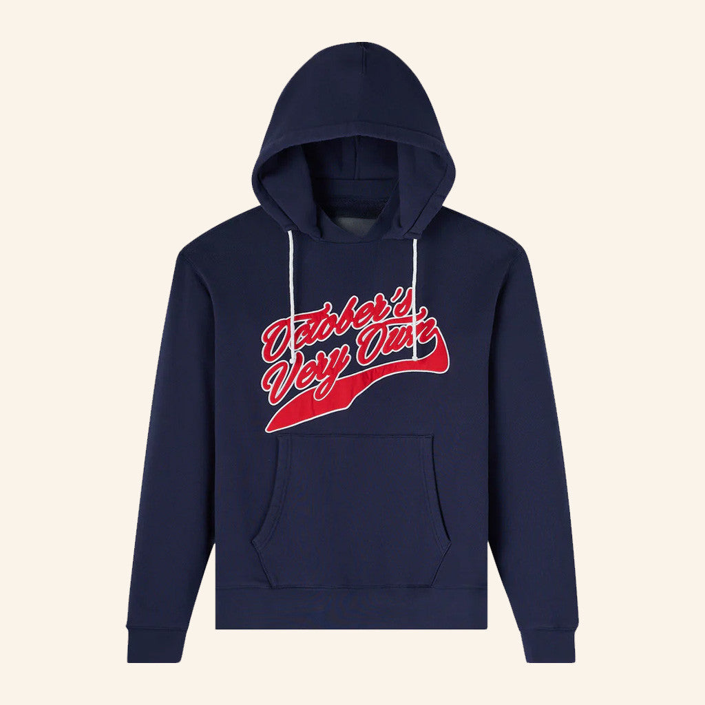 October's Very Own Merch French Terry Retro Sport Hoodie October's Very Own Hoodie Dad Gifts - Thriftgiftshop