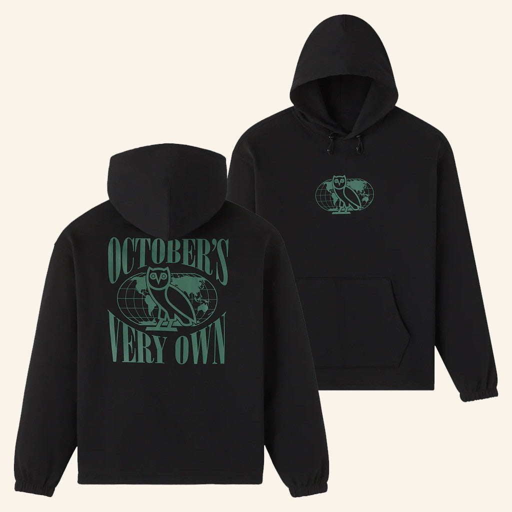 October's Very Own Merch OVO International Terry Hoodie Xmas Gifts For Him - Thriftgiftshop