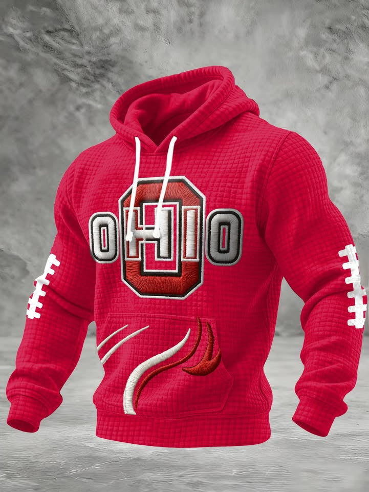 Ohio State Football Hoodie Game Day Clothing Football Gifts For Men - Thriftgiftshop