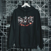 Omori Merch Red Hands Hoodie Christmas Ideas For Boyfriend - Thriftgiftshop