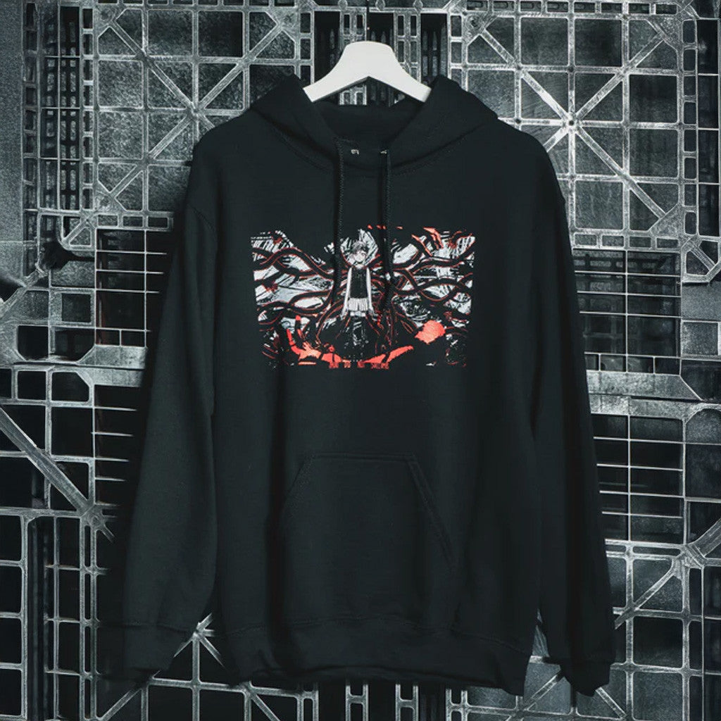 Omori Merch Red Hands Hoodie Christmas Ideas For Boyfriend - Thriftgiftshop