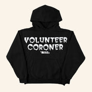 Online Ceramics Merch Volunteer Coroner Black Hoodie Christmas Gift Ideas For Boyfriend - Thriftgiftshop