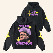 Our Karma Clothing Merch Tyler The Creator Star Hoodie Gifts For Rap Lovers - Thriftgiftshop