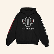 Outkast Store Merch Outkast X Atlanta Falcons O Logo Hoodie - Thriftgiftshop