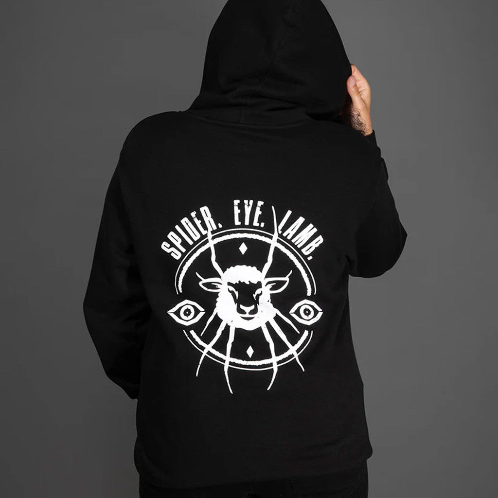 Outlast Trials Merch Spider Eye Lamb Activation Phrase Hoodie Gifts Ideas For Game Lovers - Thriftgiftshop