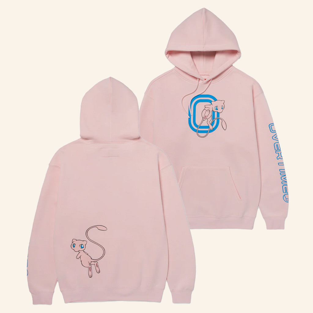 Overtime Merch Overtime Pokemon Mew Hoodie Gift Ideas For Pokemon Fans - Thriftgiftshop