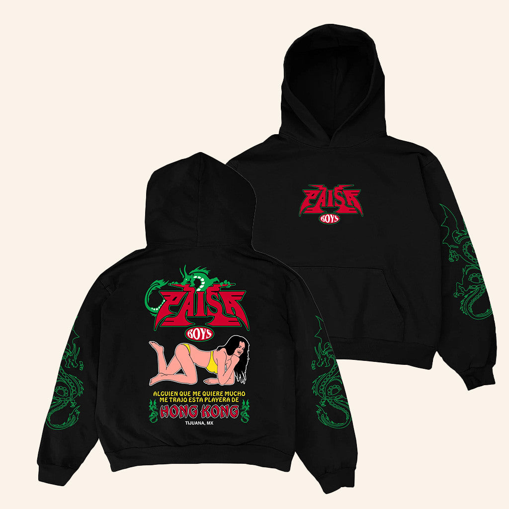 PAISABOYS Merch Hong Kong Black Hoodie Best Birthday Gift For Husband - Thriftgiftshop