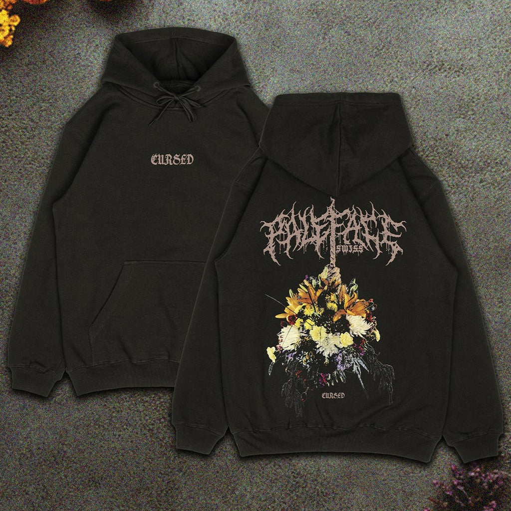 Paleface Swiss Merch Cursed Bouquet Hoodie Gift Ideas For Music Lovers - Thriftgiftshop