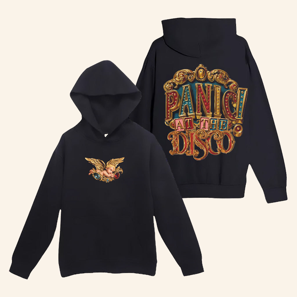Panic At The Disco Merch Baroque Angel Hoodie Christmas Gifts For Music Lovers - Thriftgiftshop