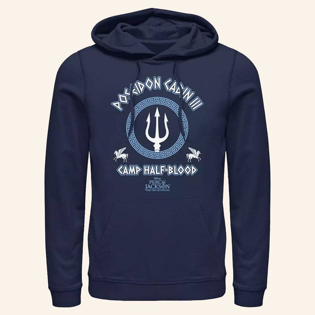 Percy Jackson Merch Percy Jackson And The Olympians Poseidon Cabin Hoodie Gifts For Boyfriend - Thriftgiftshop