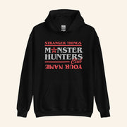 Personalized Stranger Things Merch Stranger Things Hoodie Monster Hunters Club Hoodie Him Gifts - Thriftgiftshop