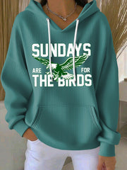 Philadelphia Football Sundays Are For The Birds Hoodie Philadelphia Pride Merch Her Gifts - Thriftgiftshop