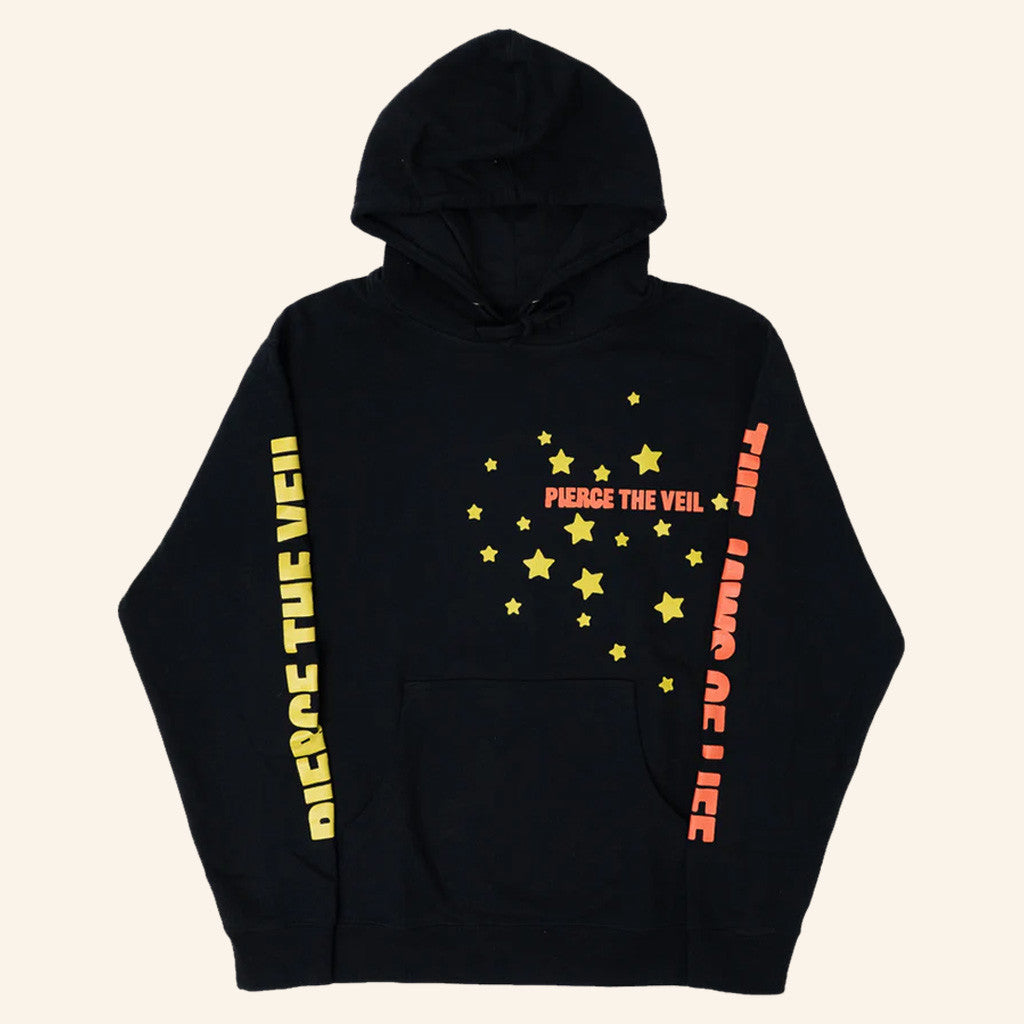 Pierce The Veil Merch Jaws Stars Hoodie Gift For Besties - Thriftgiftshop