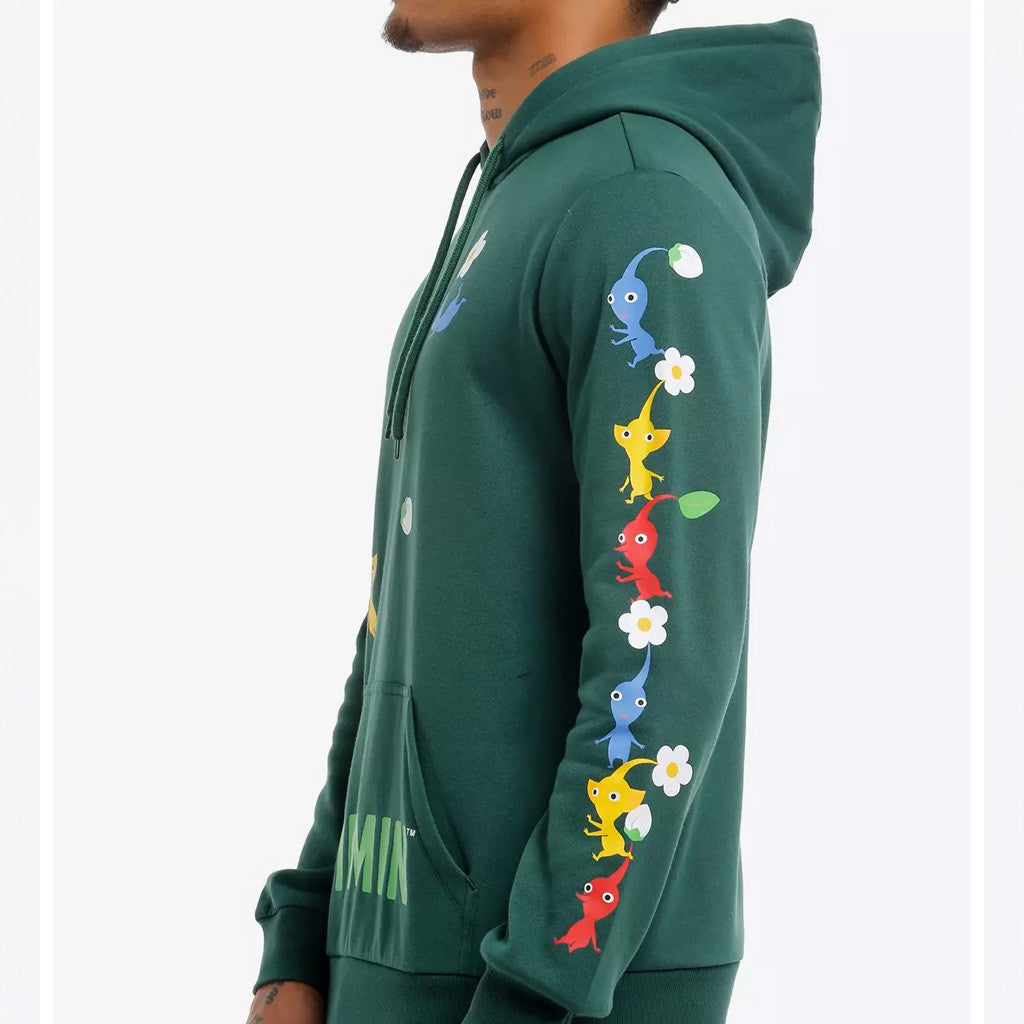 Pikmin Merch Pikmin Logo Character Hoodie Video Game Lover Gift Ideas - Thriftgiftshop