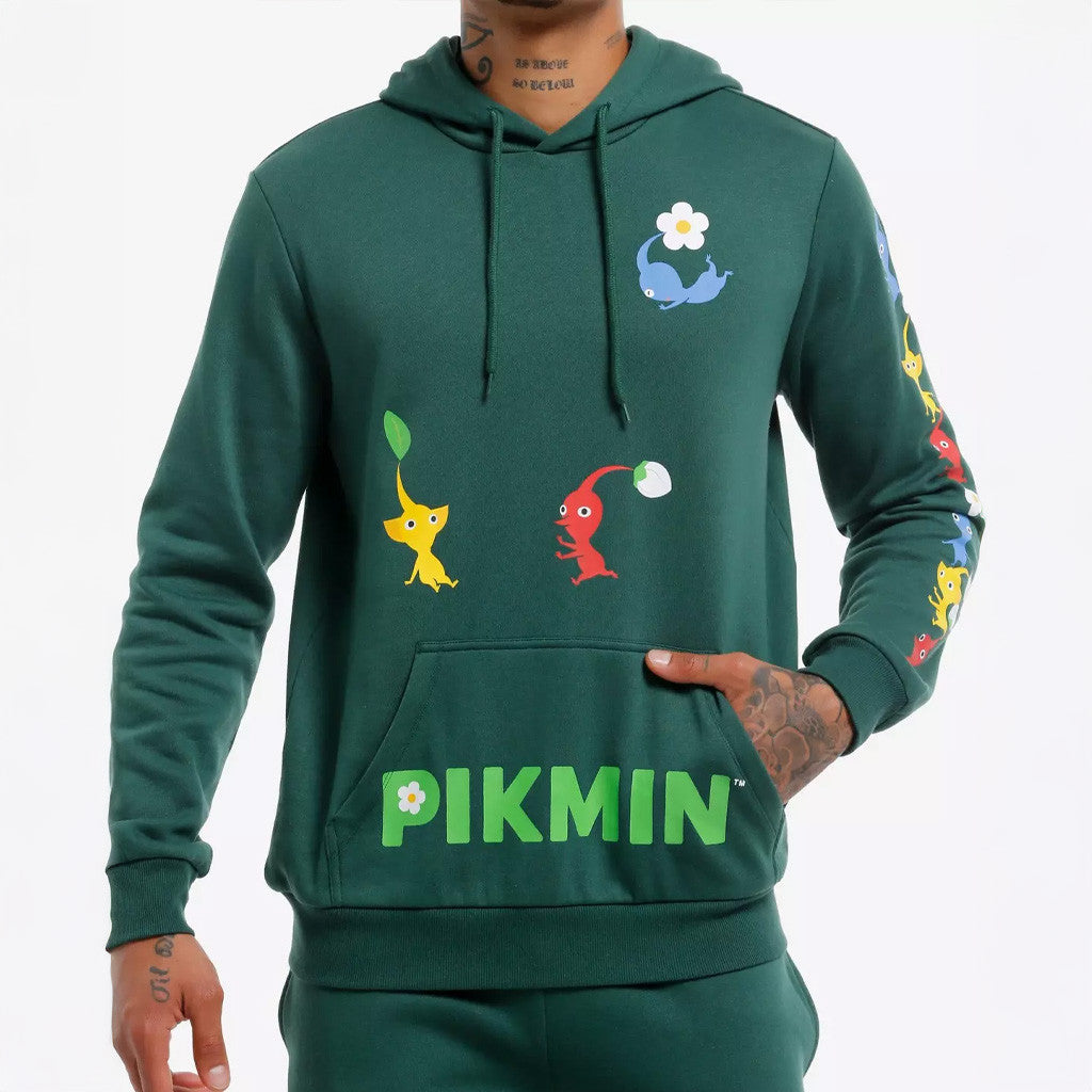 Pikmin Merch Pikmin Logo Character Hoodie Video Game Lover Gift Ideas - Thriftgiftshop