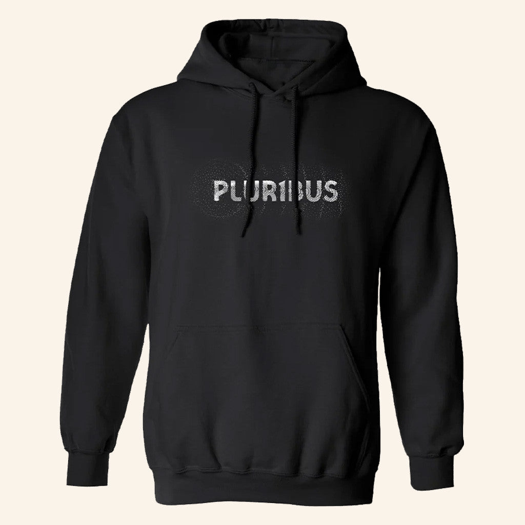 Pluribus Merch Pluribus Logo Black Hoodie Unique Gifts For Best Friends - Thriftgiftshop