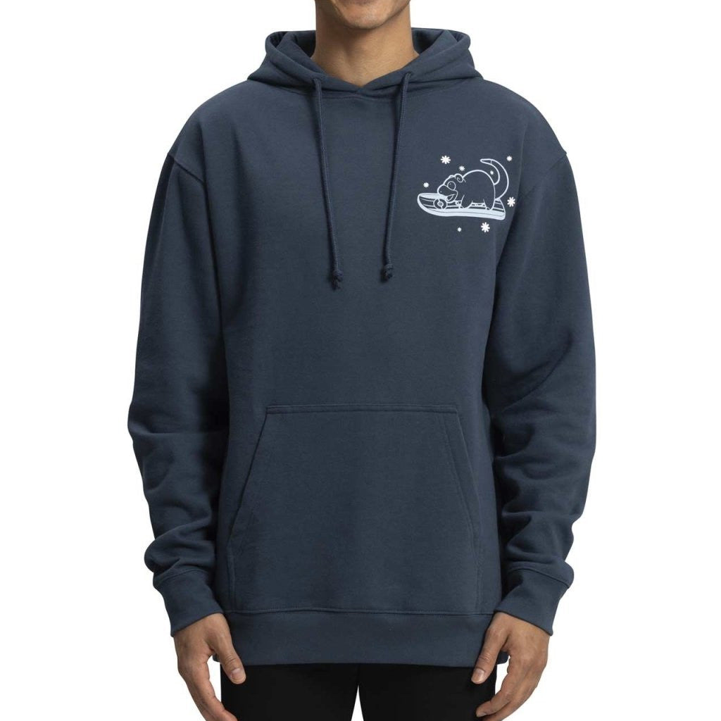 Pokemon Merch Slowpoke Slopes Pokemon Holiday Navy Hoodie Gift Ideas For Husband - Thriftgiftshop