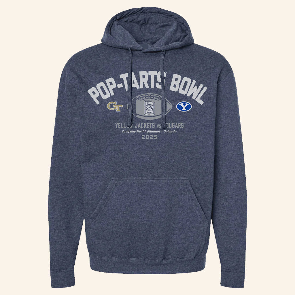 Pop Tarts Bowl Merch Yellow Jackets Vs Cougars Hoodie Unique Gifts For Football Fans - Thriftgiftshop