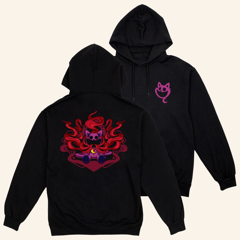 Poppy Playtime Merch CatNap Sleeping Gas Hoodie Gifts Ideas For Husband - Thriftgiftshop