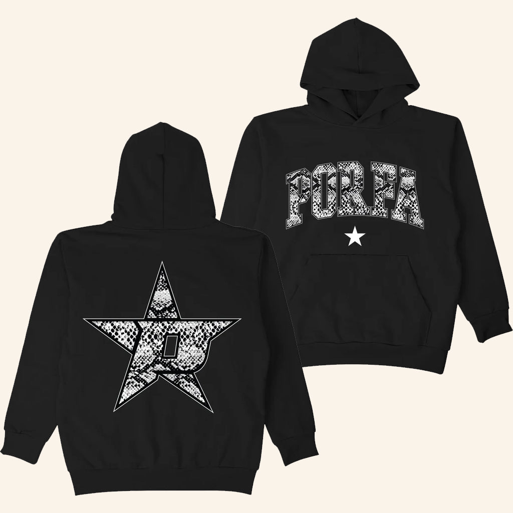 Porfa Merch Porfa Snakeskin Hoodie Christmas Gift Ideas For Dad - Thriftgiftshop