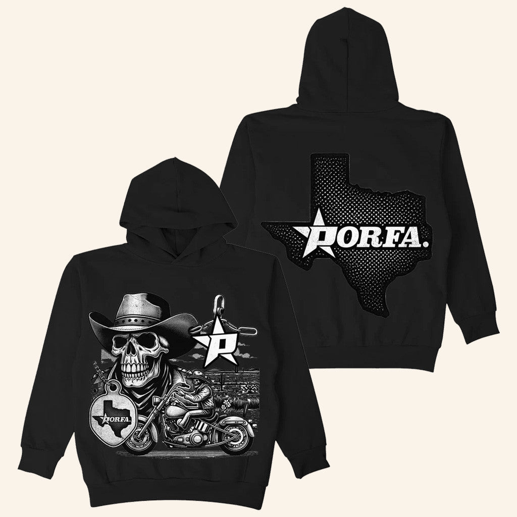 Porfa Merch Texas Ride Hoodie Husband Christmas Gift Ideas - Thriftgiftshop