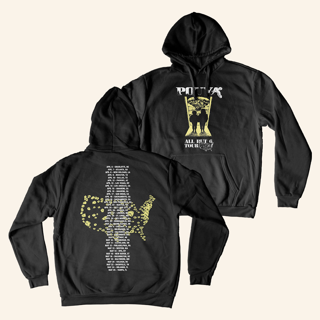 Pouya Merch AB6 Tour Hoodie Best Gifts For Rapper Fans - Thriftgiftshop