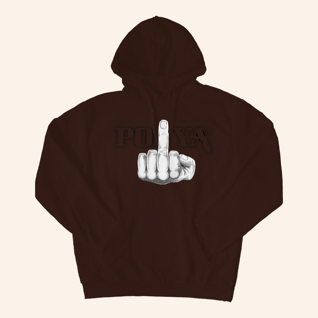 Pouya Merch Middle Finger Hoodie Best Gifts For Boyfriend - Thriftgiftshop