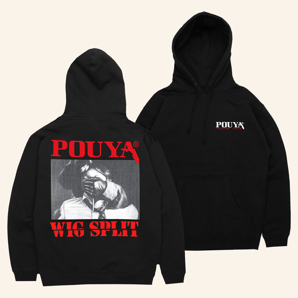 Pouya Merch Pouya Wig Split Hoodie Christmas Gift Ideas For Dad - Thriftgiftshop