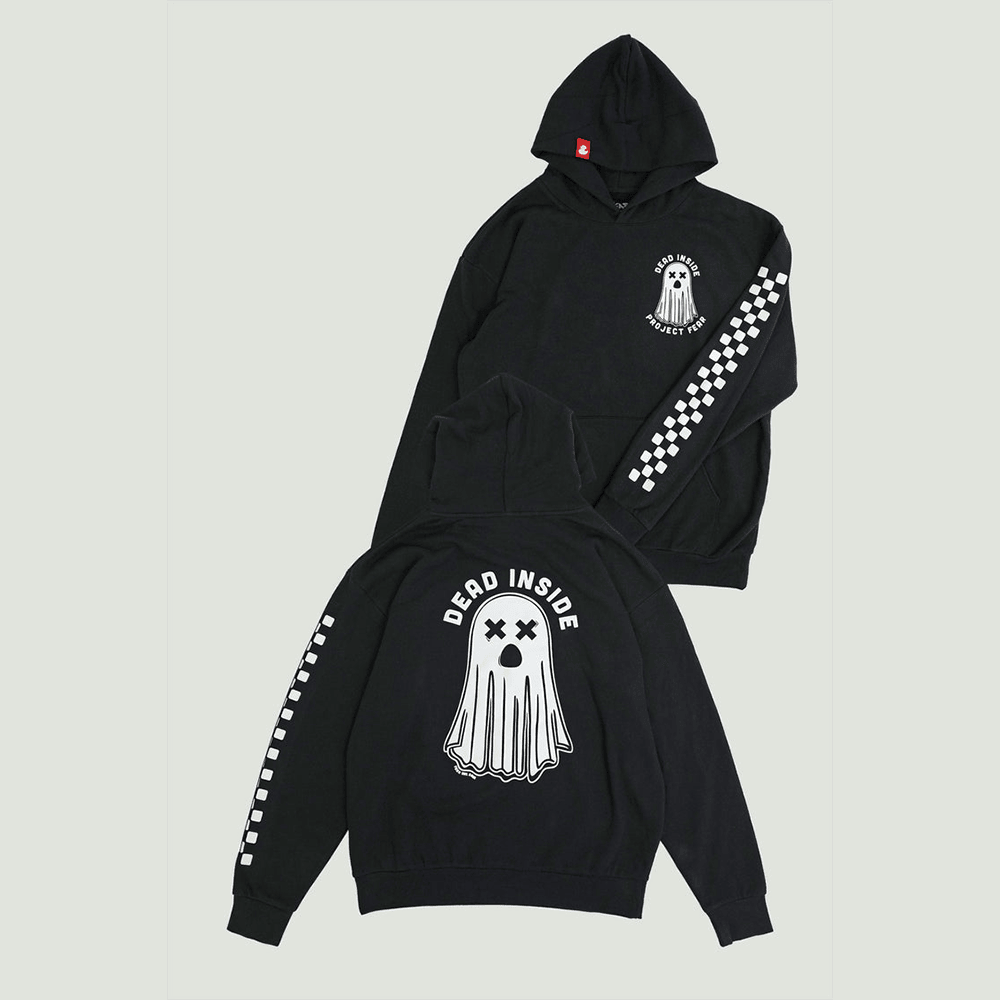 Project Fear Merch Dead Inside Hoodie Perfect Father's Day Gifts For Horror Lovers - Thriftgiftshop