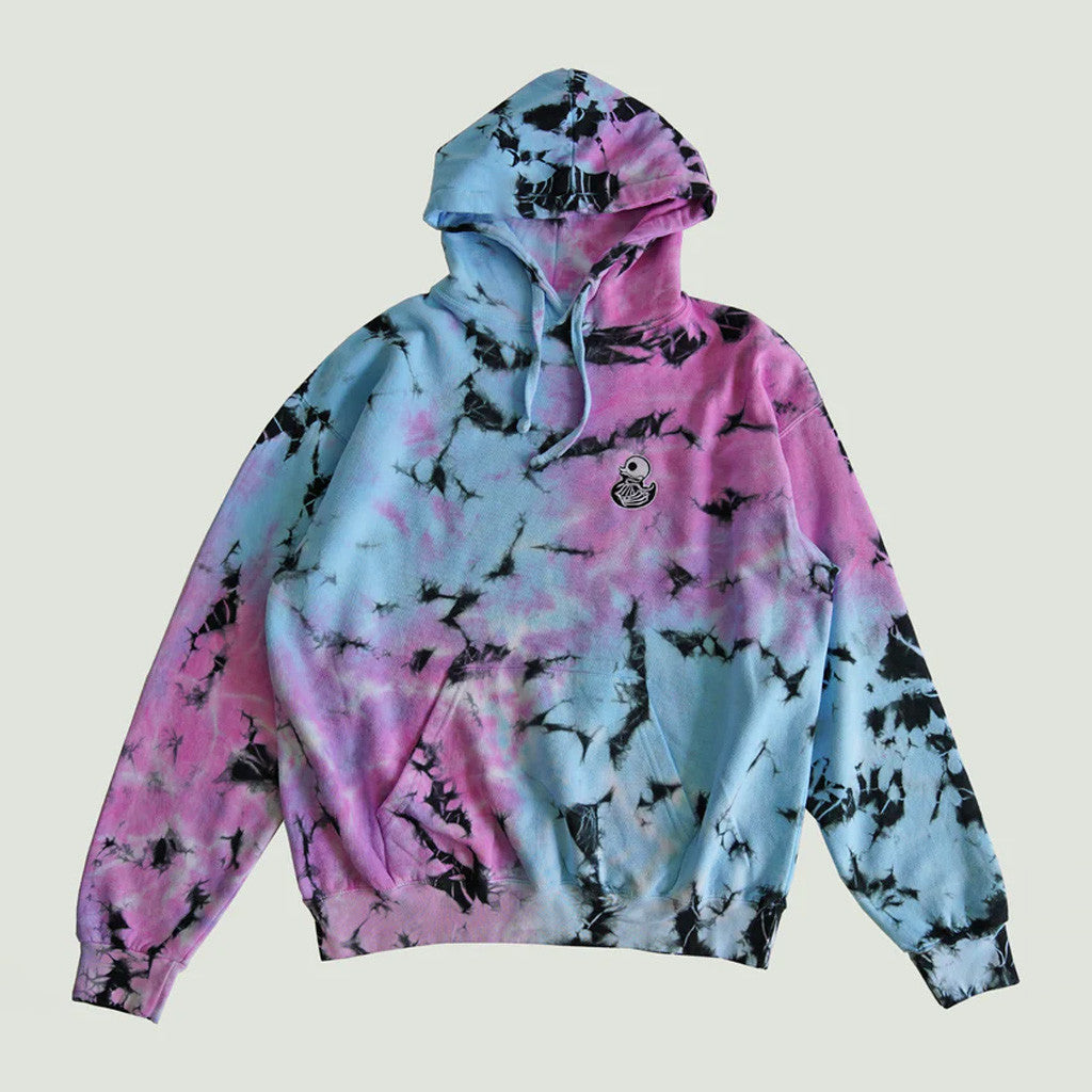 Project Fear Merch Summer Night Skelie Duckie Tie Dye Hoodie Gifts For Friends - Thriftgiftshop