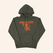 PTV Merch Devil Hoodie Pierce The Veil Hoodie Gift For Father - Thriftgiftshop