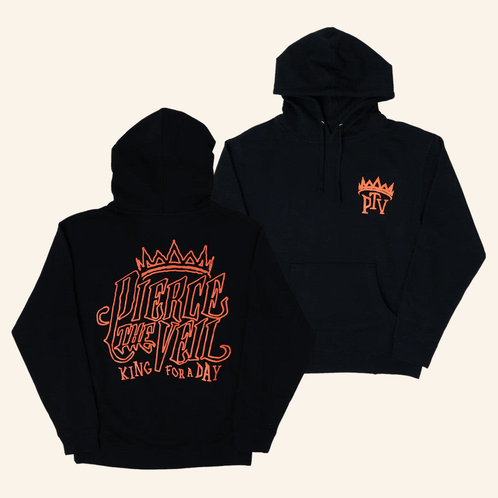 PTV Merch Scratch King Hoodie Pierce The Devil Hoodie Birthday Gift For Rock Fans - Thriftgiftshop