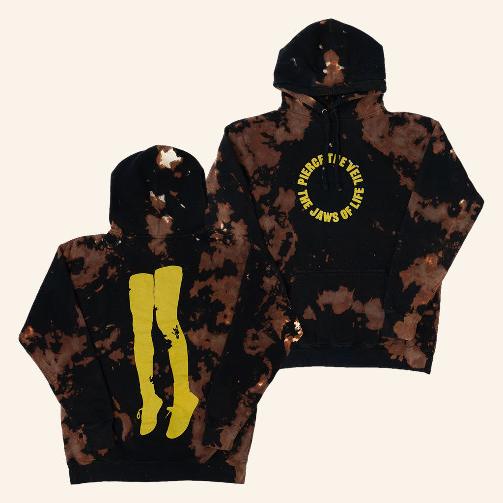 PTV Merch Tie Dye Circle Jaws Hoodie Pierce The Devil Hoodie Gift For Rock Lovers - Thriftgiftshop