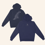 Quadeca Merch Vanisher Navy Hoodie Gifts For Dudes - Thriftgiftshop