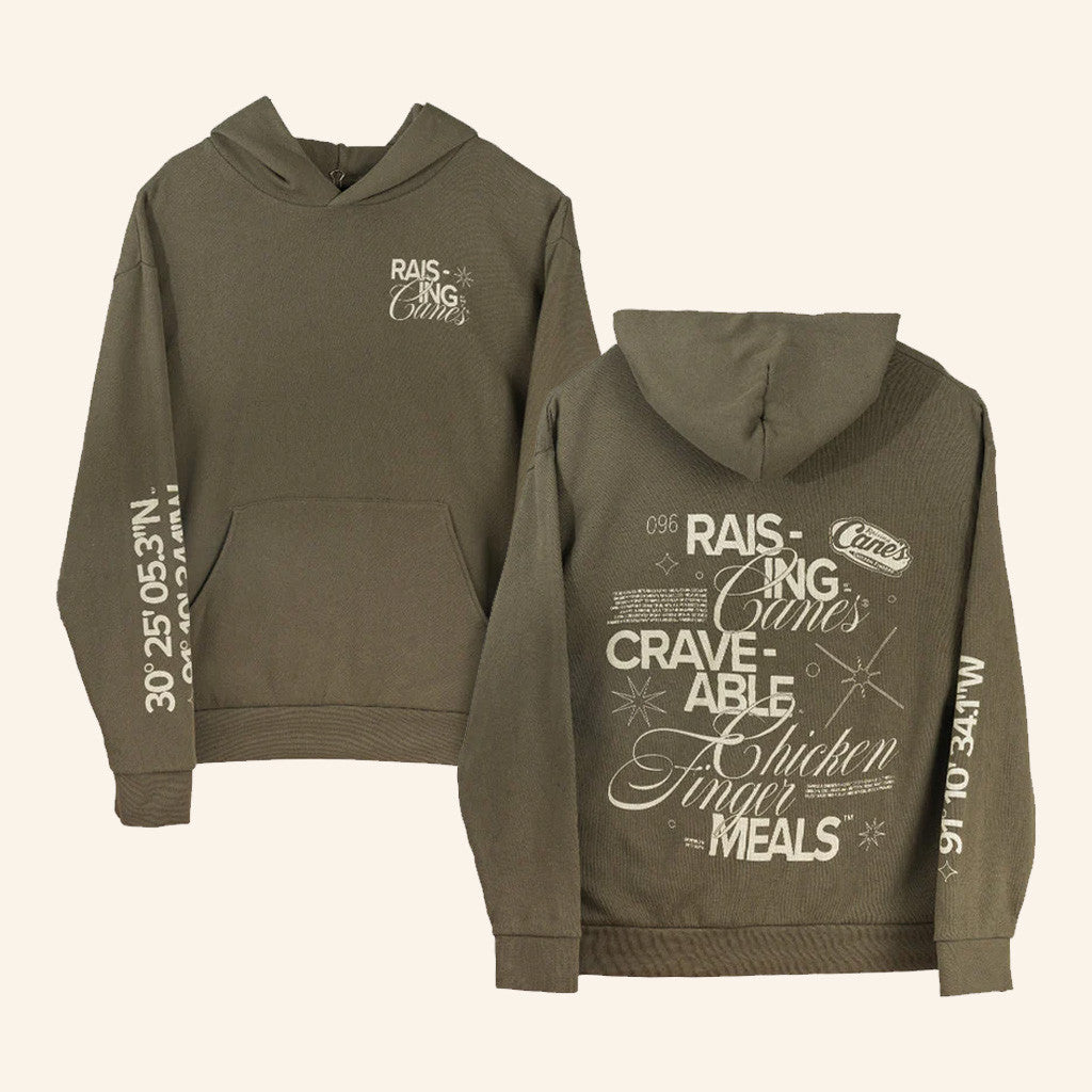 Raising Canes Merch CRAVEAble Hoodie Christmas Present For Sister - Thriftgiftshop